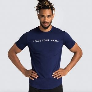 Leave Your Mark Drop Tee - Navy